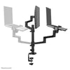 Neomounts Neomountts DS20-425BL2 Monitor-Mount da scrivania, 17 27, 8 kg, 360 °, nero