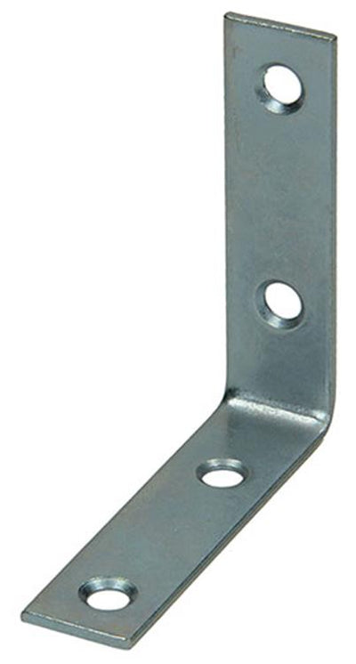 Mack 1013296 - 4 folded squares galvanized 55x55x15x2mm | 10 pieces
