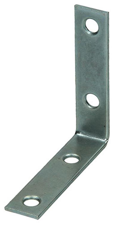 Mack 1013297 - 4 folded squares galvanized 63x63x16x2mm | 10 pieces