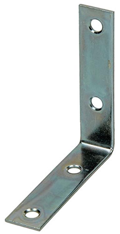 Mack 1013298 - 4 folded squares galvanized 75x75x18x2mm | 10 pieces