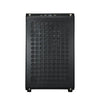 Cooler master q500-kgnn-s00 qube 500 flatpack, atx, midi-tower, glass window, usb 3.2 type-c, black