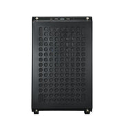 Cooler master q500-kgnn-s00 qube 500 flatpack, atx, midi-tower, glass window, usb 3.2 type-c, black - afbeelding 2