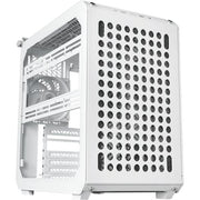 Cooler master q500-wgnn-s00 qube 500 flatpack white, atx, usb 3.2, 120 140 mm, water-cooling ready - afbeelding 1