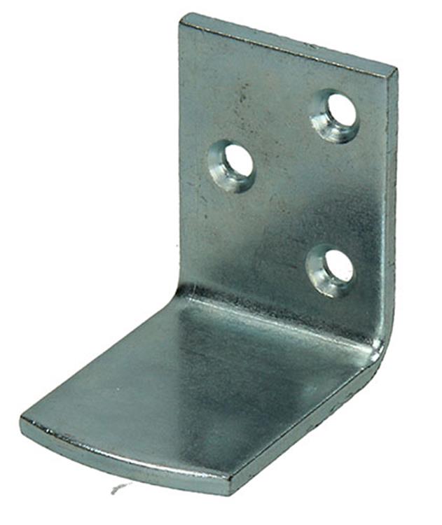 Mack 1013312 - 4 ganchos para cama galvanizados 49 x 35 mm | 5 piezas