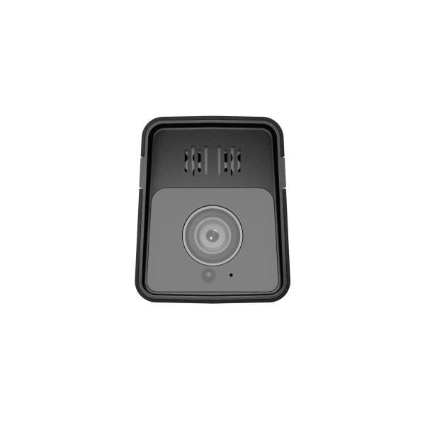 E-Vision WOX R3568 Cámara de seguridad al aire libre, 3 MP, 2k, Visión nocturna IR, audio de 2 vías, IP65 a prueba de intemperie, blanco