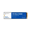 Western Digital WDS250G3B0E SN580 WD Blue SSD, 250 GB, M.2 NVME, PCIe Gen 4x4, 4000 MB S