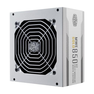 Cooler master cooler mpe-8501-afaag-3g mwe gold v2 eu, 850w, atx3.0, 12vhpwr, =90%, 120mm, white