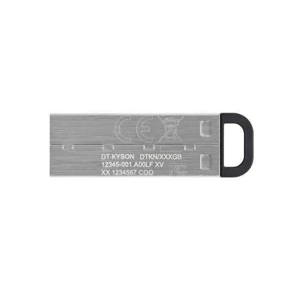 Kingston Kingston DTKN 64GB DataTraveler Kyson, 64 GB, USB 3.2, 200 60 MB S, Capless, Silver