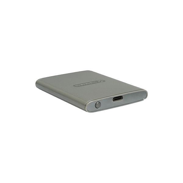 ABI Transcend TS2TEL360C ESD360C SSD esterno, 2TB, USB 20Gbps, Tipo C, 2000 MB S, 3D NAND, GRIGGIO