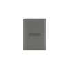 Transcend ts2tesd360c esd360c external ssd, 2tb, usb 20gbps, type c, 2000 mb s, 3d nand, gray