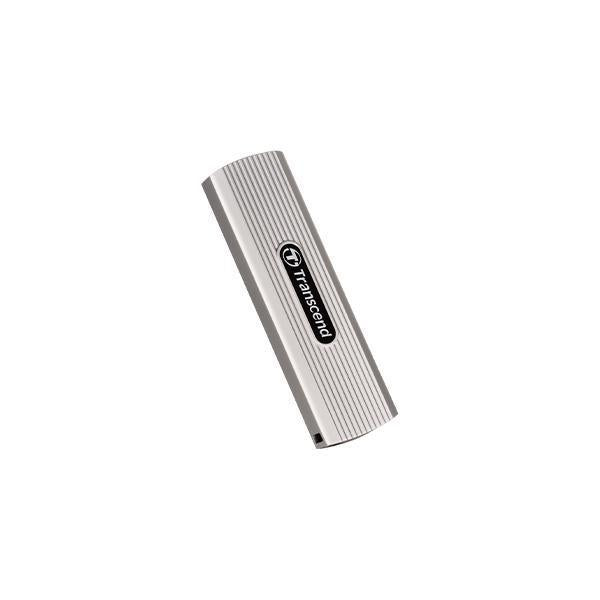 Trascendi TS2Tet320A ESD320A SSD esterno, 2 TB, USB 10Gbps, Type-A, 1050 950 MB S, argento