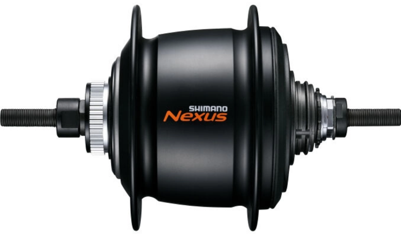 Mozzo cambio Shimano nexus 8 sg-c6001 (oem) per freno a disco - 36 fori - nero