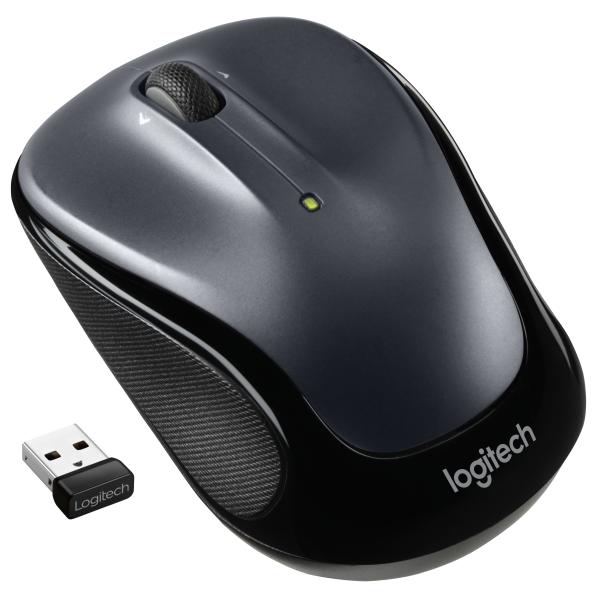 Logitech logitech 910-006812 m325s wireless mouse, ambidextrous, optical, rf wireless, 1000 dpi, black