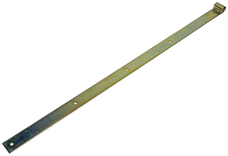 1014090 - bisagra de escotilla simple chapada en amarillo 100 cm diámetro 16 mm | 2 piezas