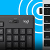 Combo de teclado y ratón inalámbrico silencioso Logitech MK295