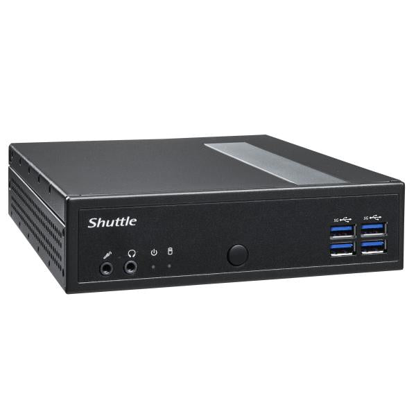 Shuttle shuttle dl30n intel n100 fanless 1-litre pc ddr5 hdmi 2.0b, 1× displayport 1.4, 1× vga