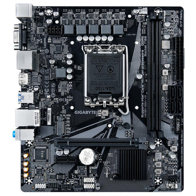 Gigabyte Gigabyte H610M S2H V2 H610M S2H V2 , Intel, LGA1700, DDR5 (5600MHz) GBE LAN, M.2, USB3.2 Gen 1