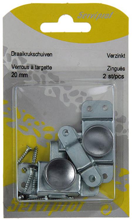 Mack 1014105 - 2 manivelas galvanizadas a 20 - b 13 mm | 5 piezas