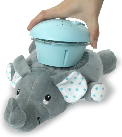 Jamara Dreamy Elephant Night Lamp Lamd LED 32 cm Grigio Blu