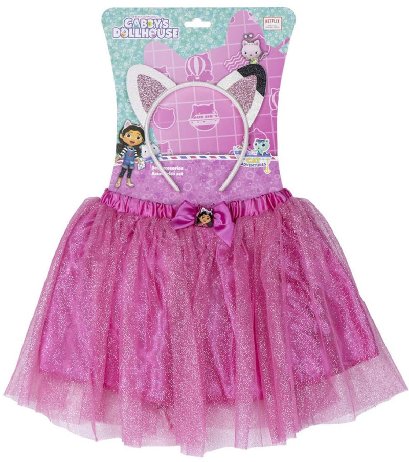 Gabby's poppenhuis accessories set gabby's dollhouse 2 pieces pink