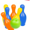 Toi-toys bowlingset gekleurd, 7dlg.