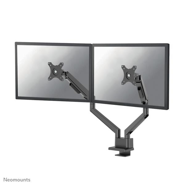 Neomounts Neomounts Desk Monitor brazo, paja de abrazadera, 43.2 cm (17) 88.9 cm (35) 100 x 100 mm, ajuste de altura