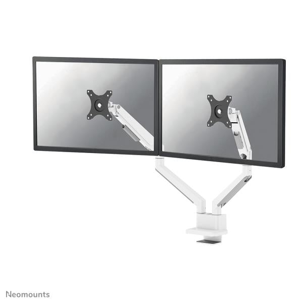 Neomounts Neomounts Desk Monitor brazo, paja de abrazadera, 43.2 cm (17) 88.9 cm (35) 100 x 100 mm, ajuste de altura