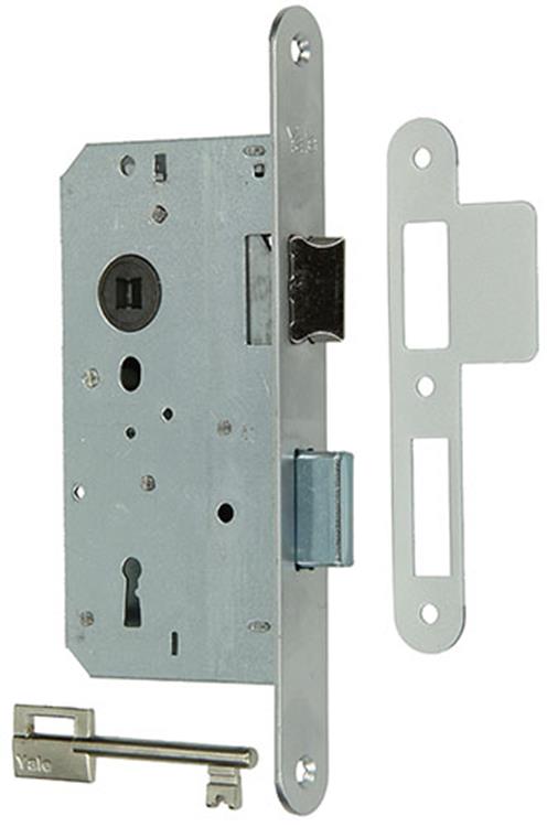 Yale 1014135 - 1 cerradura de embutir doble l r a1356 50mm | 2 piezas