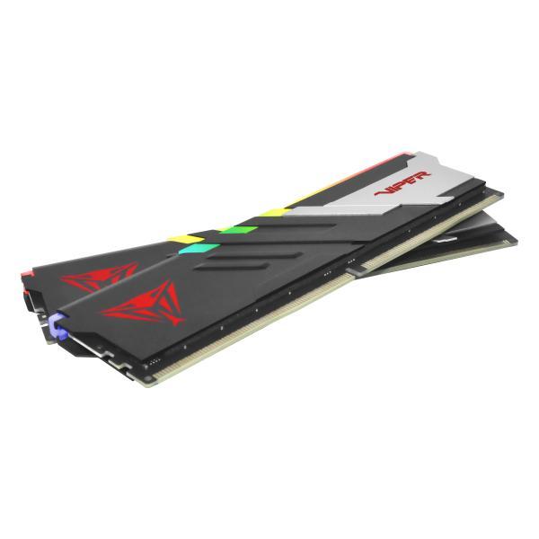 Patriot Patriot PVVR564G600C30K VIPER VENOM RGB DIMM DUAL KIT, 64 GB, DDR5, 6000MTS, CL30