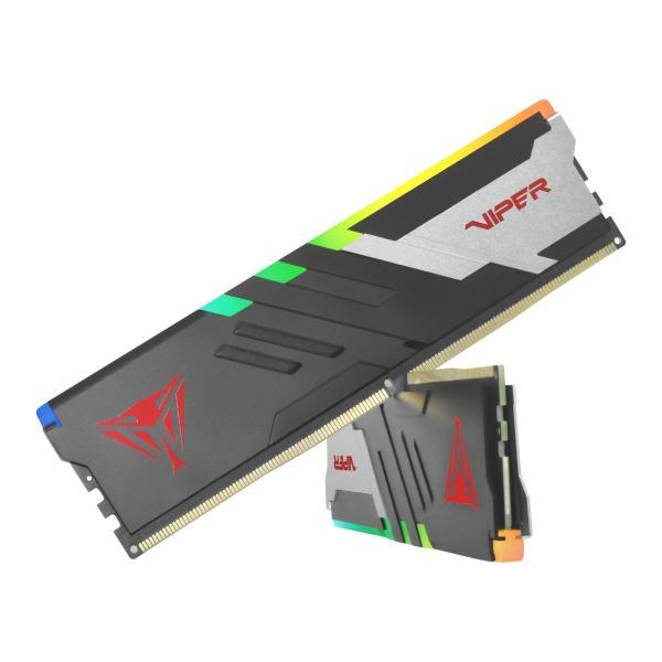 Patriot Patriot PVVR564G600C30K VIPER VENOM RGB DIMM DUAL KIT, 64 GB, DDR5, 6000MTS, CL30