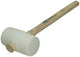 1011132 - martillo de goma blanco, mango de fresno núm. 2 113x65mm 520gr | 3 piezas
