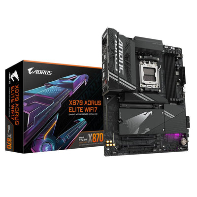 Gigabyte gigabyte x870 a elite wifi7, atx, amd am5, x870, 4x ddr5, usb4, 2.5 gbe, wi-fi 7, pcie 5.0