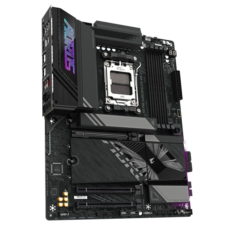Gigabyte gigabyte x870e a élite wifi7, Atx, AMD AM5, x870, 4x ddr5, usb4, 2,5 gBe, wi-fi 7, pcie 5.0