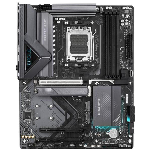 Gigabyte x870 Eagle WiFi7, ATX, AMD AM5, 4x Dimm DDR5, Dual USB4 Type-C, 2,5 GBE, Wi-Fi7