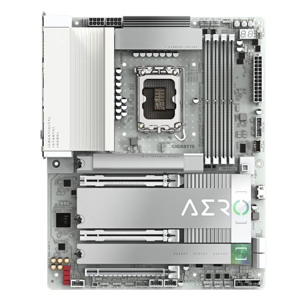 Gigabyte Gigabyte Z890 Aero G, ATX, LGA1851, Intel® Core ™ Ultra, 4x DDR5, 2.5 gbe X2, Wi-Fi 7, USB4, blanco