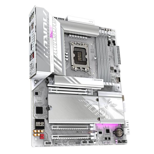 Gigabyte gigabyte z890 a elite wf7 ice, atx, lga1851, intel® core™ ultra, 4x ddr5, 2.5 gbe, wi-fi 7, usb4