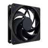 Cooler master mobius 120 black edition case fan (zwart, 120 x 120 x 25 mm, pwm)