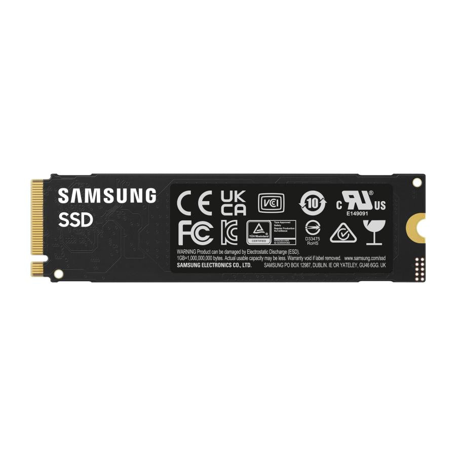 Samsung MZ-V9S4T0BW MZ-V9S4T0 EVO 990 Plus SSD, 4 TB, M.2, PCIe 4.0, 7150 MB S, 1350000 IOPS, Negro