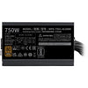 Cooler master cooler mpe-7501-acabw-3beu mwe bronze v3, atx 3.1, 750 w, 120mm, quiet hdb fan