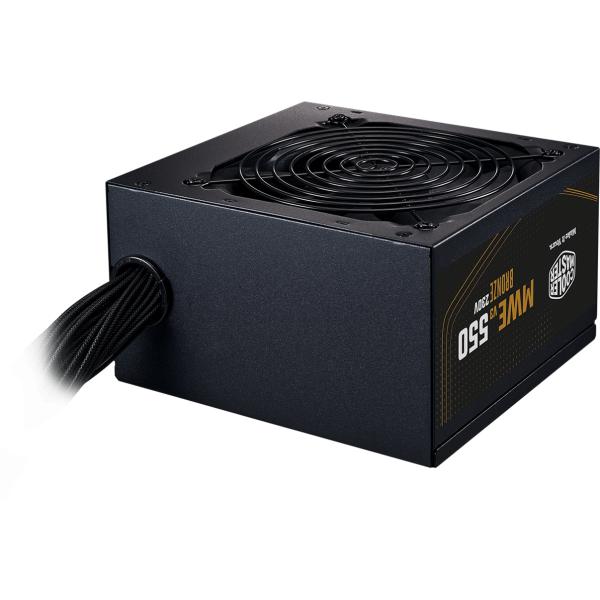 Cooler master cooler mpe-5501-acabw-3beu mwe bronze v3 psu, atx, 550w, quiet hdb fan