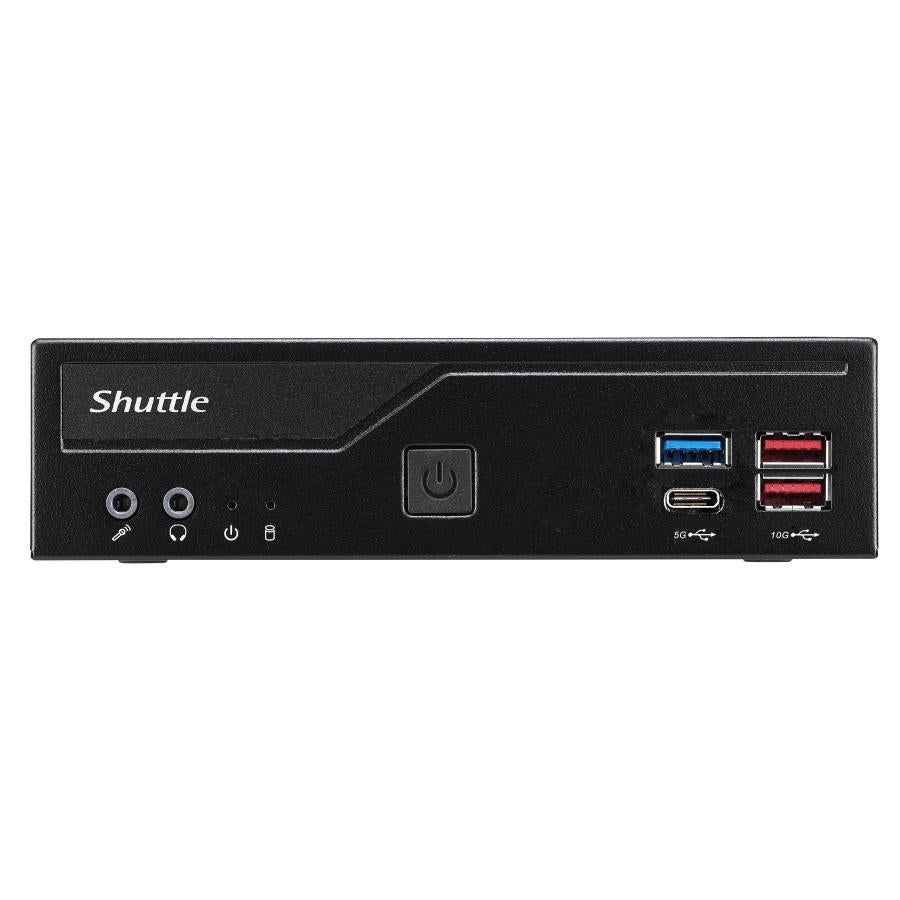 Shuttle Shuttle DH770 Mini PC Barebone, 1.35L, LGA 1700, Intel H770, DDR5-SDRAM, 2x 2,5G LAN, 2x M.2, 24 7