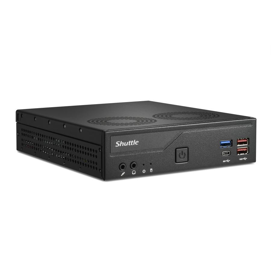 Shuttle Shuttle DH770 Mini PC Barebone, 1.35L, LGA 1700, Intel H770, DDR5-SDRAM, 2x 2,5G LAN, 2x M.2, 24 7