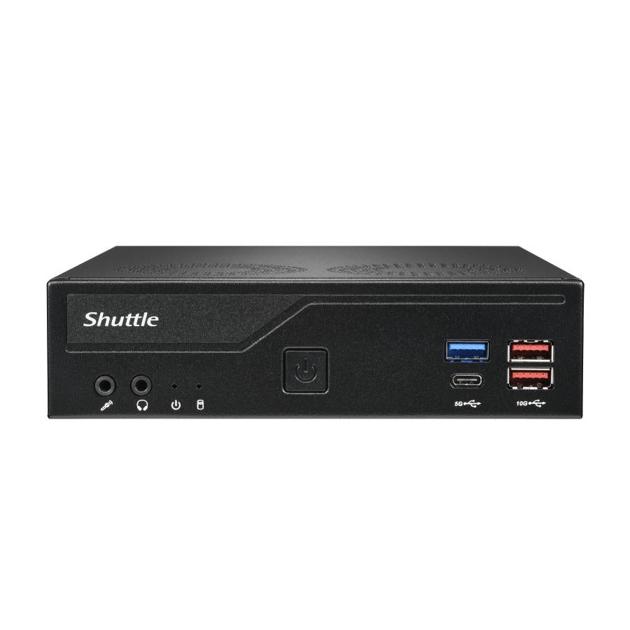Shuttle Shuttle DH770 Mini PC Barebone, 1.35L, LGA 1700, Intel H770, DDR5-SDRAM, 2x 2,5G LAN, 2x M.2, 24 7