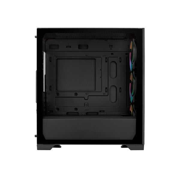 Cooler Master E301-KGNN-S00 Elite 301 Black Argb, ATX, Ventana, USB 3.2 Gen 1 Tipo C, 3x 120 mm Argb