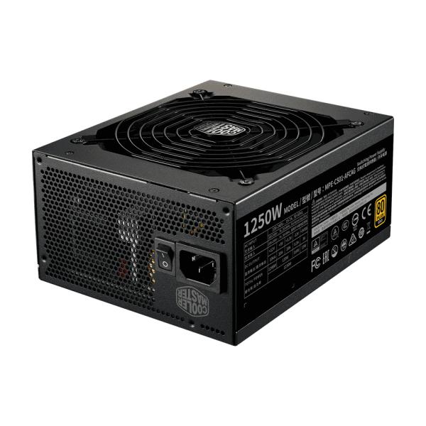 Cooler Master MPE-C501-AFCAG-3EEU MWE Gold 1250 V2 Negro, ATX3.1, 1250W, = 90% @Typical, 140 mm