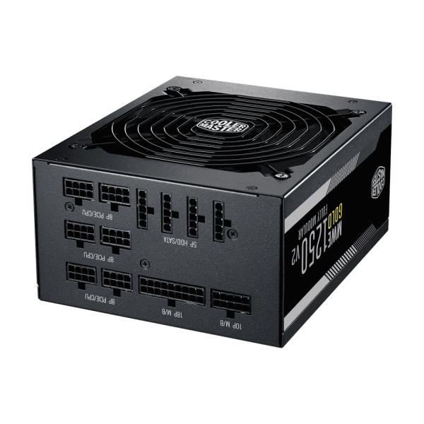 Cooler Master MPE-C501-AFCAG-3EEU MWE Gold 1250 V2 Negro, ATX3.1, 1250W, = 90% @Typical, 140 mm