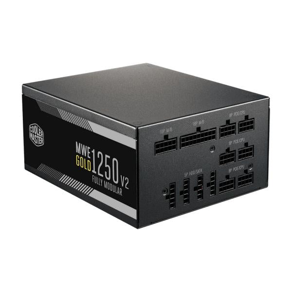 Cooler Master MPE-C501-AFCAG-3EEU MWE Gold 1250 V2 Negro, ATX3.1, 1250W, = 90% @Typical, 140 mm