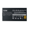 Cooler master mpe-7501-afaag-3eeu mwe gold 750 v2 atx3.1, 750w, 90% @typical, fully modular, 120mm