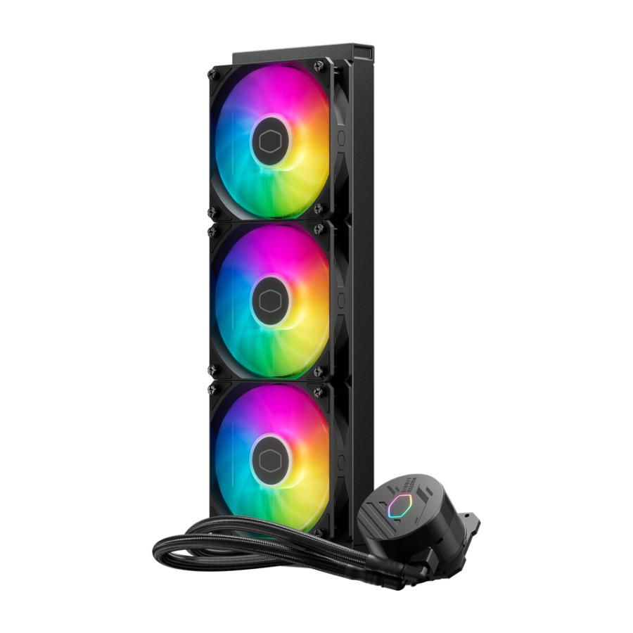 Cooler Master MLW-D36M-A18PA-RW MasterLiquid 360 Core II Argb White, Gen 3 Punp, 3x 120 mm Argb Argb