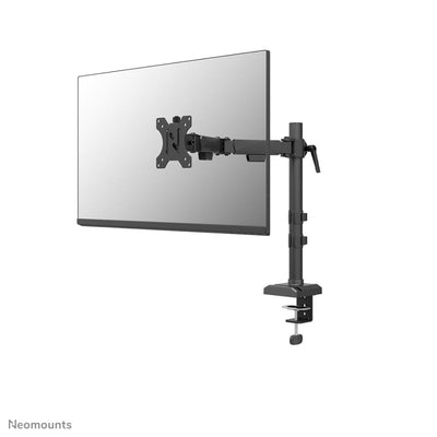 Neomounts Neomounts DS60-600BL1 Monitor de escritorio brazo, arandela de abrazadera, 8 kg, 10 32, 100 x 100 mm, negro